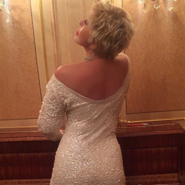 В Сеть попало фото 63-летней Любови Успенской в «голом» платье