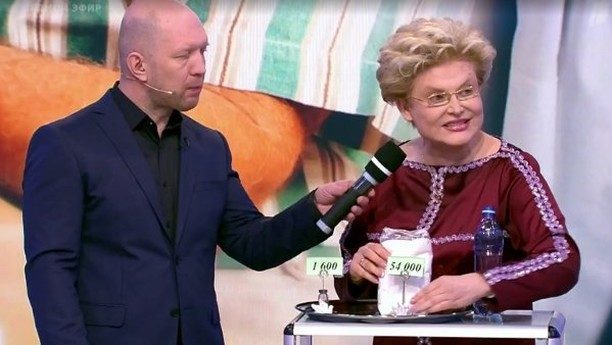 Елена Малышева поскандалила в прямом эфире Первого канала