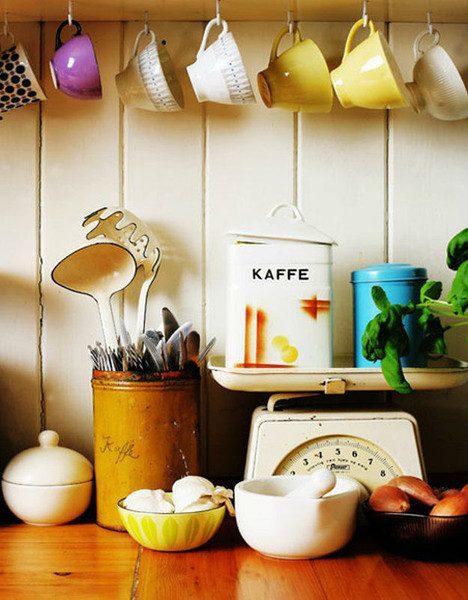 24 симпатичные идеи для хранения чашек на кухне