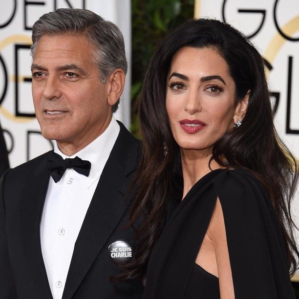 56-летний Джордж Клуни и его жена впервые стали родителями очаровательных близнецов