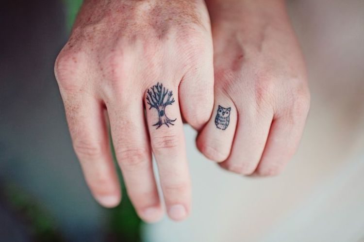 20 самых романтичных татуировок для пар