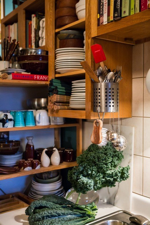 Лучшие идеи хранения столовых приборов и кухонной утвари от реальных людей