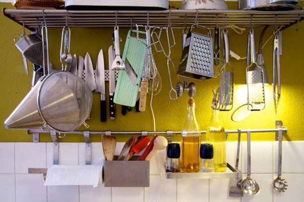 Лучшие идеи хранения столовых приборов и кухонной утвари от реальных людей